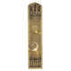 Brass Accents D04-K584 Oxford Door Set - Exterior 3 3/8" x 18"