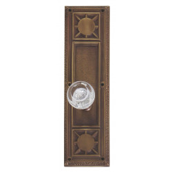 Brass Accents D04-K720 Nantucket Door Set - Exterior 3 3/4" x 13-7/8"