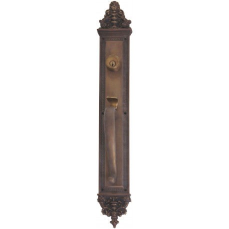 Brass Accents D04-H524 Apollo Door Set - 3 5/8" X 25 1/2"