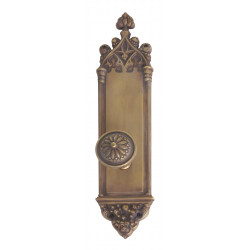 Brass Accents D04-K560 Gothic Door Set - Interior 3 3/8" X 16"