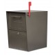 Architectural Mailboxes 5100 Oasis Locking Post Mount Mailbox