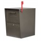 Architectural 5100B Oasis Locking Post Mount Mailbox