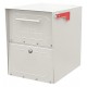 Architectural Mailboxes 6200S-10 6200-10 Oasis Jr. Post Mount Mailbox
