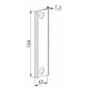 Locinox 6403 Adaptor Plate For SH Keeps