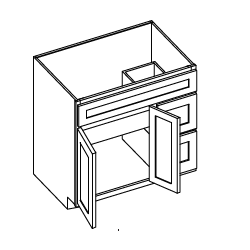 KCD Brooklyn Vanity Combo Cabinet