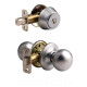 Yale NT New Traditions Cirrus Knob Combo Set w/Entry Knob and Single/Double Cylinder Deadbolt