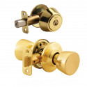 ACCENTRA (formerly Yale) 827-V Heritage Collection Grade 3 Valley Entry Knob w/ Single Cylinder Deadbolt Combo Set
