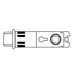 Yale DH Interior Split Hub Spring Latch for Handlesets