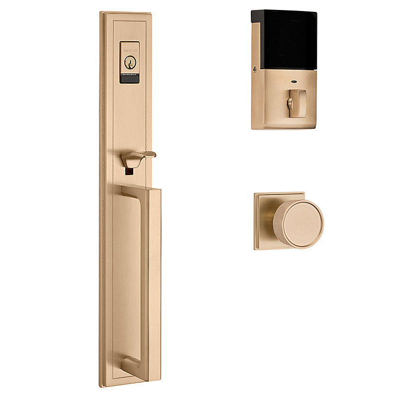 Baldwin 85311 Evolved Hollywood Hills Full Escutcheon Handleset Emergency Egress w/ K008 Knob