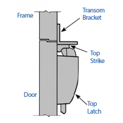 Precision TMB453 Apex & Olympian Transom Bracket