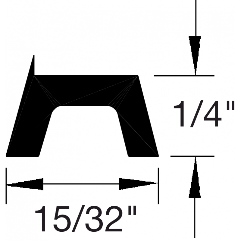 Reese E1 Thresholds, Assembly Component, 15/32