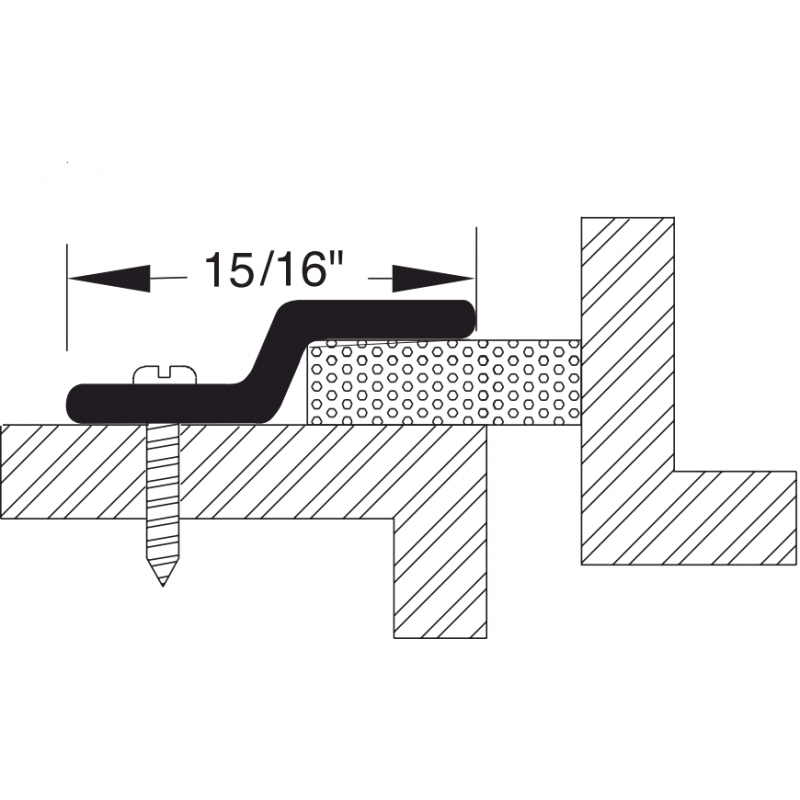 Reese DS70 Weatherstrips, Perimeter Seals, 1