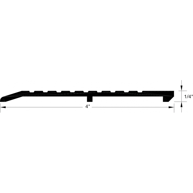 Reese S439 Thresholds, Half Saddle, 4