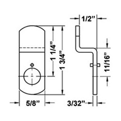 Olympus DCNP Cams for DCN, DCR & B7 Cam Locks