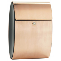 QualArc ALX-ELI Allux Mailbox Ellipse in Copper Color