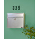 QualArc ALX-LT150 Allux Wall Mount Mailbox