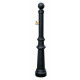 QualArc FPST Faucet Post with Fluted Base & Finial