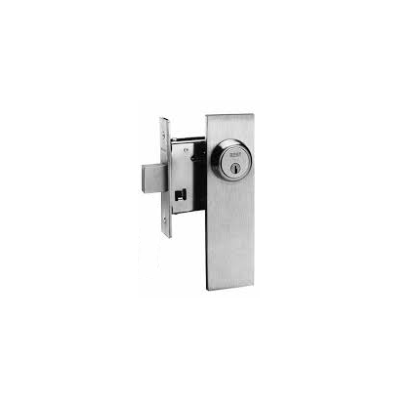 Best 49H Series High Security Mortise Deadlock, Satin Chrome Finish