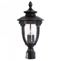 QualArc 8956-MN94 Hardwire Decorative Outdoor Electric Post Light ONLY