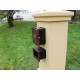 QualArc MAN-STUCOL Manchester NON-LOCKING Stucco Column Mailbox