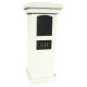 QualArc MAN-STUCOL Manchester NON-LOCKING Stucco Column Mailbox