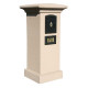 QualArc MAN-STUCOL Manchester NON-LOCKING Stucco Column Mailbox