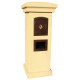 QualArc MAN-STUCOL Manchester NON-LOCKING Stucco Column Mailbox