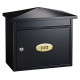 QualArc WF-PM14 Winfield Summit Locking Mailbox, Black Color