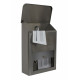 QualArc WF-L002 Winfield Metros Mailbox, Stainless Steel with Window