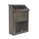 QualArc WF-L002 Winfield Metros Mailbox, Stainless Steel with Window