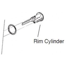 DCI RC-1 1" Standard Rim Cylinder