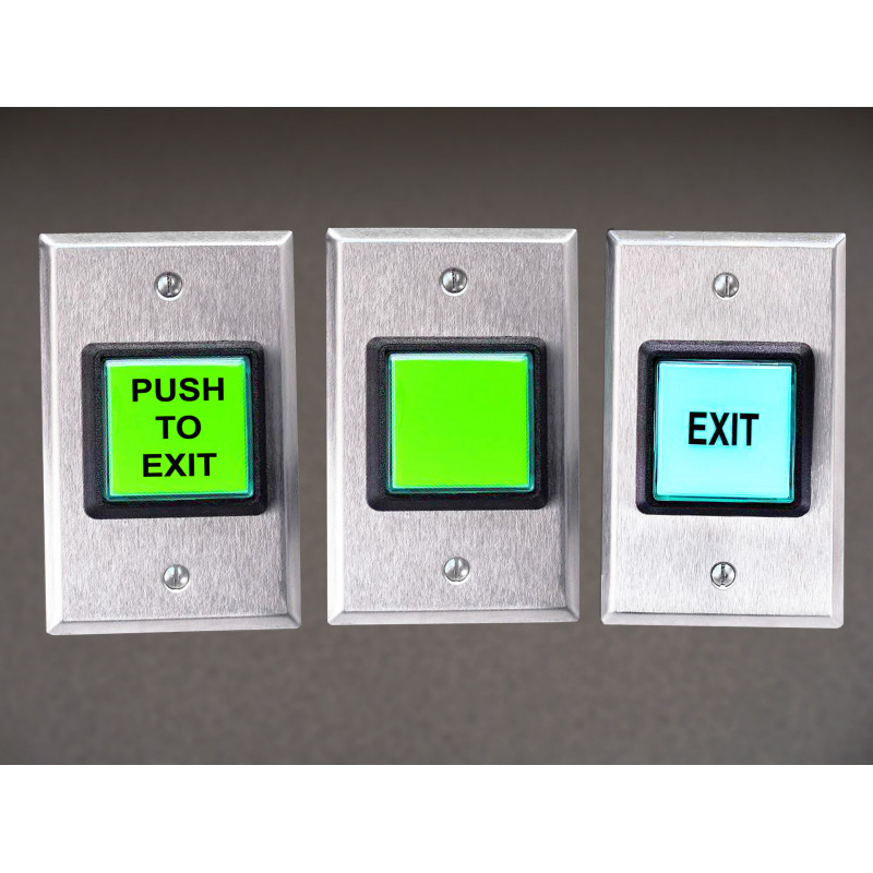 Dortronics 5215 Series Exit Push Button