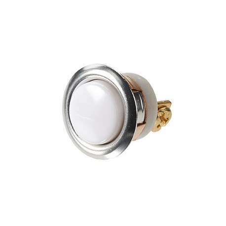 Alarm Controls Normally-Open Flush Ivory Push Button
