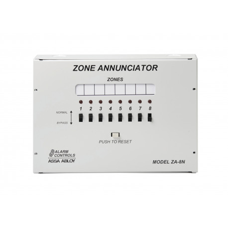 Alarm Controls Eight Zone Annunciator ZA-8N