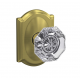 Schlage FC Custom Alexandria Glass Knob