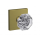 Schlage FC Custom Alexandria Glass Knob