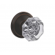 Schlage FC Custom Alexandria Glass Knob