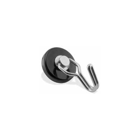 Magnet Source MHHH07580BX Magnetic Neodymium Rotating Hook, includes non-scratch liner