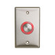 Camden CM-9600/9610 Series Illuminated Piezo Electric Push/Exit Switch Single Gang Faceplate