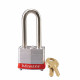 Master Lock 3 Laminated Steel Safety  Padlock (40mm) w/ Colored Bumper