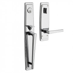 Baldwin Hardware 85397 Palm Springs Full Escutcheon Handleset Emergency Egress w/ L024 Lever