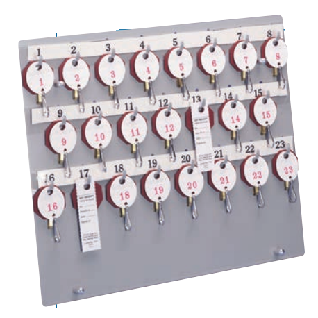 Lund Extra Key Panel for 1400 Line for Two Tag Key System