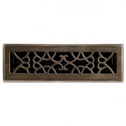 Brass Élégans™ 120 Solid Cast Brass Victorian Floor Register