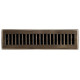 Brass Elegans 116 Solid Cast Brass Contemporary Floor Register