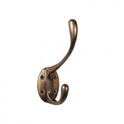 Brass Elegans BE-405 Solid Brass Classic Double Hook