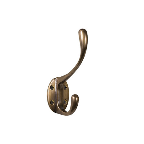 Brass Elegans BE-405 Solid Brass Classic Double Hook
