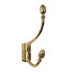 Brass Elegans BE-708 Solid Brass Mission Design/ Pineapple Double Hook