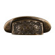 Brass Elegans BE-38 Solid Brass Vintage Ashby Drawer Pull