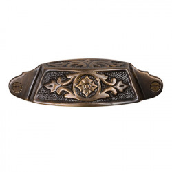 Brass Elegans BE-36 Solid Brass Sherwood Drawer Pull