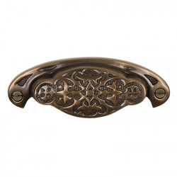 Brass Elegans BE-37 Solid Brass Newcastle Drawer Pull